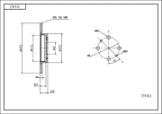 Bremsscheibe HART 214 163