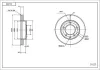 Bremsscheibe Vorderachse HART 214 225