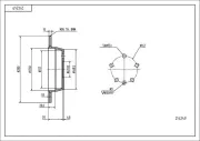 Bremsscheibe HART 214 249