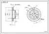 Bremsscheibe Vorderachse HART 214 315