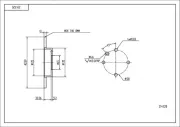 Bremsscheibe HART 214 320