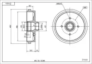 Bremstrommel HART 214 464