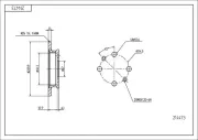 Bremsscheibe HART 214 473