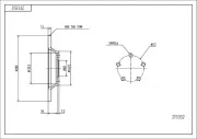 Bremsscheibe HART 215 352