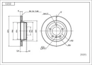 Bremsscheibe HART 215 373