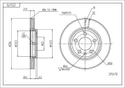 Bremsscheibe HART 215 470