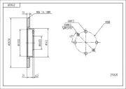 Bremsscheibe HART 215 620