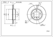 Bremsscheibe HART 215 661