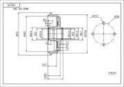 Bremstrommel Hinterachse HART 218 235