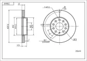 Bremsscheibe HART 218 648