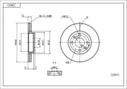 Bremsscheibe HART 220 845