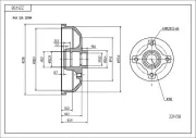 Bremstrommel HART 221 458