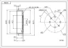 Bremstrommel Hinterachse HART 221 586