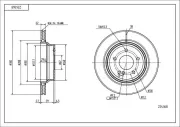 Bremsscheibe HART 224 368