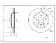 Bremsscheibe HART 224 882