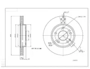 Bremsscheibe Vorderachse HART 229 070