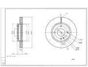 Bremsscheibe HART 229 086