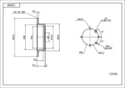 Bremsscheibe HART 230 988