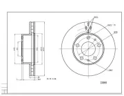 Bremsscheibe Vorderachse HART 230 993