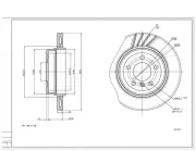 Bremsscheibe HART 231 477