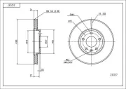 Bremsscheibe HART 232 237