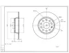 Bremsscheibe Hinterachse HART 241 049