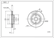 Bremsscheibe HART 241 096