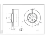 Bremsscheibe Vorderachse HART 241 098