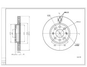 Bremsscheibe Vorderachse HART 241 178
