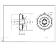 Bremstrommel HART 242 259