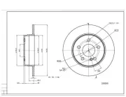 Bremsscheibe Hinterachse HART 250 260