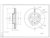 Bremsscheibe Vorderachse HART 250 378