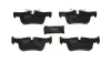 Bremsbelagsatz, Scheibenbremse Hinterachse HART 256 952 Bild Bremsbelagsatz, Scheibenbremse Hinterachse HART 256 952
