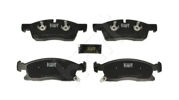 Bremsbelagsatz, Scheibenbremse Vorderachse HART 256 953