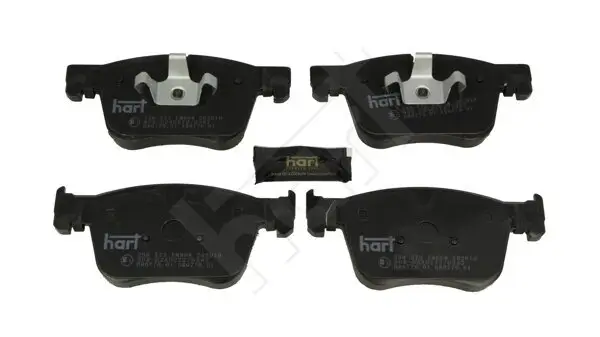 Bremsbelagsatz, Scheibenbremse Vorderachse HART 258 573