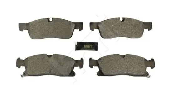 Bremsbelagsatz, Scheibenbremse Vorderachse HART 256 953 Bild Bremsbelagsatz, Scheibenbremse Vorderachse HART 256 953