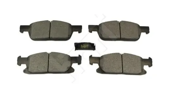 Bremsbelagsatz, Scheibenbremse Vorderachse HART 256 954 Bild Bremsbelagsatz, Scheibenbremse Vorderachse HART 256 954