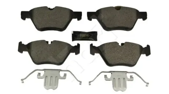 Bremsbelagsatz, Scheibenbremse Vorderachse HART 258 574 Bild Bremsbelagsatz, Scheibenbremse Vorderachse HART 258 574