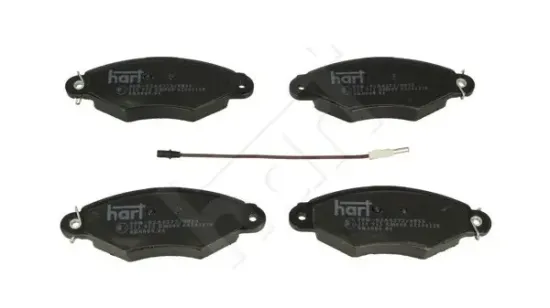 Bremsbelagsatz, Scheibenbremse HART 215 913 Bild Bremsbelagsatz, Scheibenbremse HART 215 913