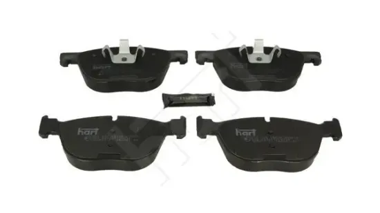 Bremsbelagsatz, Scheibenbremse Vorderachse HART 256 506 Bild Bremsbelagsatz, Scheibenbremse Vorderachse HART 256 506