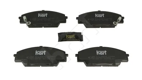 Bremsbelagsatz, Scheibenbremse Vorderachse HART 256 513