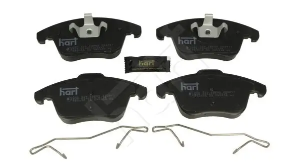 Bremsbelagsatz, Scheibenbremse Vorderachse HART 256 529