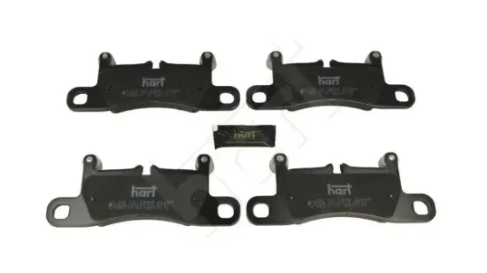 Bremsbelagsatz, Scheibenbremse Hinterachse HART 256 547 Bild Bremsbelagsatz, Scheibenbremse Hinterachse HART 256 547