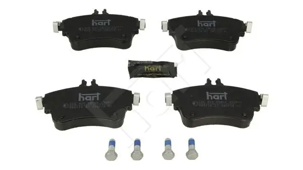 Bremsbelagsatz, Scheibenbremse Vorderachse HART 256 948