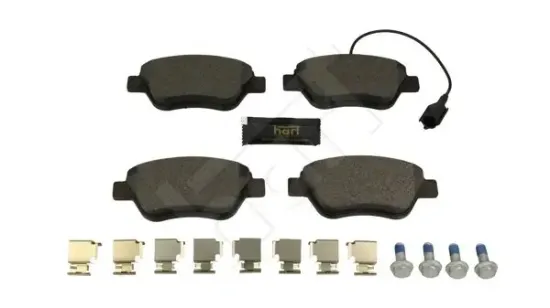 Bremsbelagsatz, Scheibenbremse HART 256 228 Bild Bremsbelagsatz, Scheibenbremse HART 256 228