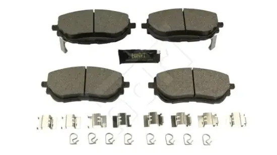Bremsbelagsatz, Scheibenbremse Vorderachse HART 256 503 Bild Bremsbelagsatz, Scheibenbremse Vorderachse HART 256 503