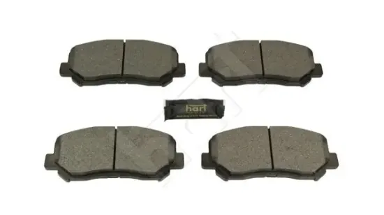 Bremsbelagsatz, Scheibenbremse Vorderachse HART 256 539 Bild Bremsbelagsatz, Scheibenbremse Vorderachse HART 256 539