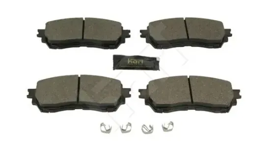 Bremsbelagsatz, Scheibenbremse Vorderachse HART 256 543 Bild Bremsbelagsatz, Scheibenbremse Vorderachse HART 256 543