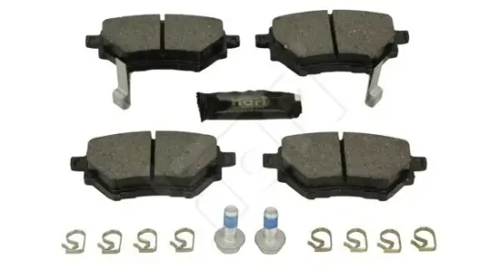 Bremsbelagsatz, Scheibenbremse Hinterachse HART 256 544 Bild Bremsbelagsatz, Scheibenbremse Hinterachse HART 256 544