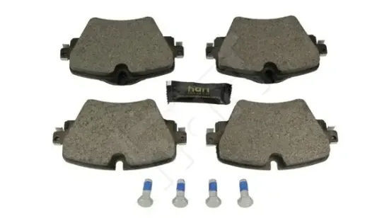 Bremsbelagsatz, Scheibenbremse Vorderachse HART 256 556 Bild Bremsbelagsatz, Scheibenbremse Vorderachse HART 256 556